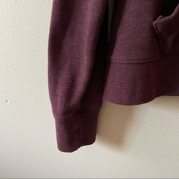 Purple Aeropostale Hooded Zip Up Jacket - Picture 9 of 11